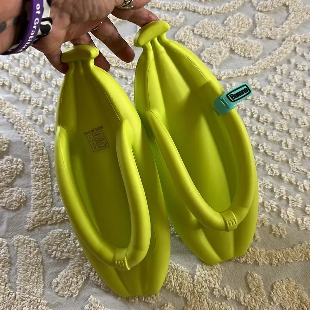 Banana Sandals Foam Thong Flip Flop